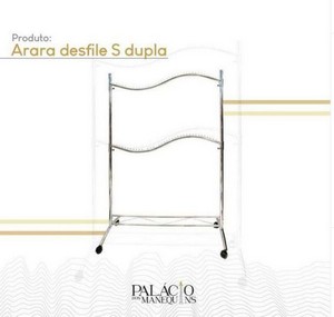 arara de chão dupla arara de chão dupla